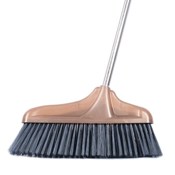 卫洋WYS-105不锈钢杆细丝软毛扫把 学校用扫帚 清洁笤帚 颜色随机 加大款单只装