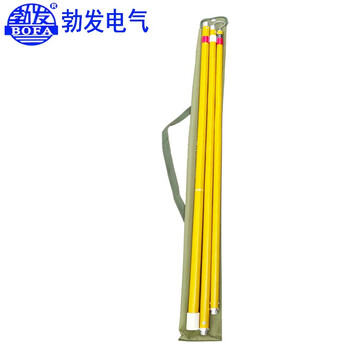 勃发 27.5kv 3节6米杆 高铁专用反光测杆
