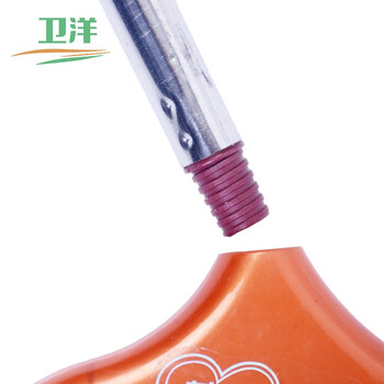 卫洋 WYS-163不锈钢垃圾铲簸箕扫把套装卫生斗垃圾铲灰斗撮子扫地畚斗清洁工具整套（颜色随机）