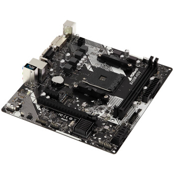 华擎（ASRock）B450M-HDV R4.0主板 支持CPU 5700X3D/5700X/5600（AMD B450/AM4 Socket）