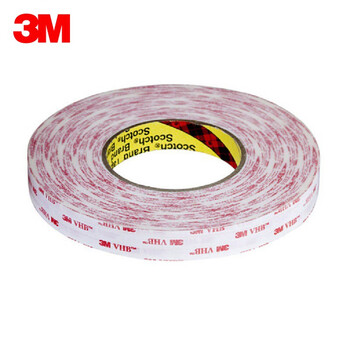3M 4920强力双面胶 白色泡棉无痕 替代螺丝铆钉 耐温93℃防水耐溶剂 15mm*33m*0.4mm