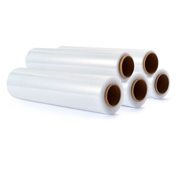 飞尔（FLYER）手用缠绕膜 包装膜 自粘性拉伸膜 宽50cm 毛重3kg/卷，净重2.5kg【FLJD025】
