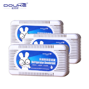 杜优克 除味盒 50g×10盒 竹炭除味盒 空气净化剂去异味除味盒27508