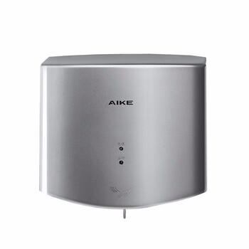 艾克（AIKE）AK2630S 卫生间免接触干手器喷气式自动感应烘手器 单面感应白色