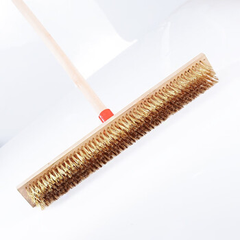 卫洋 地刷长柄刷镀铜钢丝头50cm杆长120cm 瓷砖地板甲板庭院青苔厕所刷地 1个装