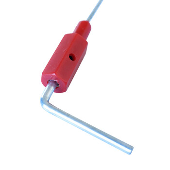 飞尔（FLYER）小摇把式钢丝封条 电力物流施封锁 钢丝铅封摇把锁100条【下单请备注颜色】