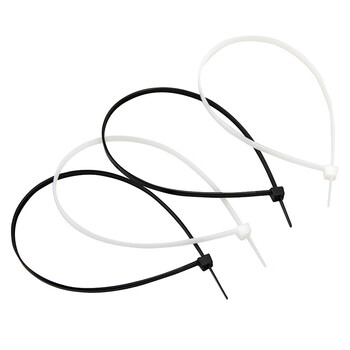 卡夫威尔 自锁式尼龙扎带大号小号耐高低温扎带 理线带 扎线带工业级 3.6*250mm 白色 200支装 OT2959