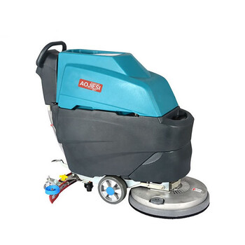 苏识 QJ0087 多功能拖地机工厂车间手推式洗地机超市地库电动洗拖一体机