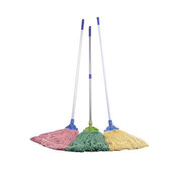 庄太太【颜色随机】百洁布棉纱拖把不掉毛棉线地拖医院学校湿拖