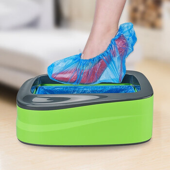 正之昇 全自动鞋套机T型 一次性商用办公实验室展厅鞋膜机套鞋机 XT01 荧光绿