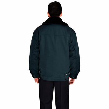 劳保佳 正品精工棉服 多功能防寒大衣 冬季制服套装  藏青色套装 170 可定制