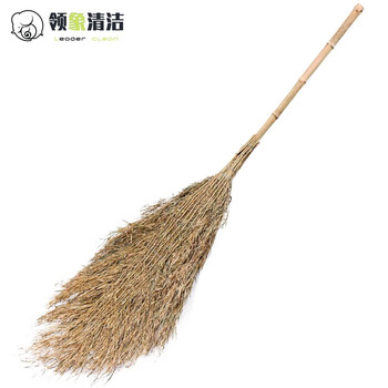 领象 环卫扫把笤帚扫帚 扫马路竹扫把 竹扫帚大扫把高2米竹杆款