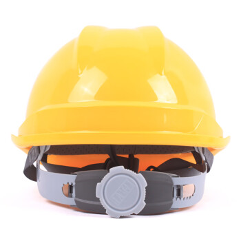 成楷科技（CK-Tech）工地安全帽 CKT-V1 新国标 ABS防砸抗冲击 透气款 V字型黄色 1顶