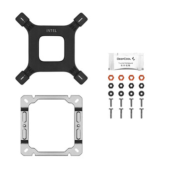 九州风神（DEEPCOOL）玄冰400V5PLUS CPU电脑散热器附带硅脂（镀镍4热管/双风扇/可超频220W/多平台支持）