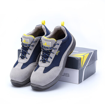 代尔塔（Deltaplus）301219 牛皮防砸防刺穿劳保安全鞋 透气舒适 耐油 定做 1双 43码