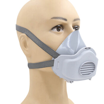 一护 KN95工业防尘口罩 防工业粉尘半面具304型(过滤效率99.6%) 主体+1片滤棉