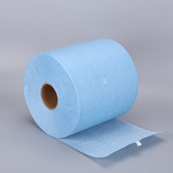 百舸 无尘擦拭纸除尘实验室工业用无尘布吸油纸 蓝色25*38cm/卷
