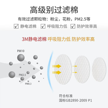 3M3200防毒面具防有毒气体防有机蒸气及酸性气体工业喷漆配3301滤毒盒