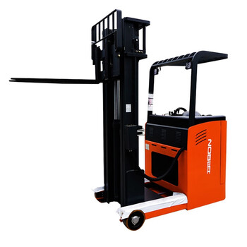 诺力（NOBLELIFT）电动叉车1.5吨站驾式门架前移堆高车充电堆垛铲车RT15A45