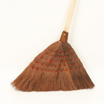 卡质 KAZHI 棕扫把 老式手工扫把 结实鬃毛扫把 工厂车间学校结实耐用扫把 