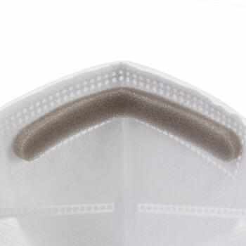 朝美口罩 KN95口罩独立装白色【耳戴式】防尘防飞沫工业粉尘PM2.5 折叠式6002A-1型 50只/盒