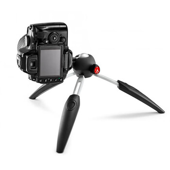 曼富图（Manfrotto） MT PIXI EVO 便携式微单卡片相机迷你桌面三脚架升级版可伸缩手持球形云台 黑色