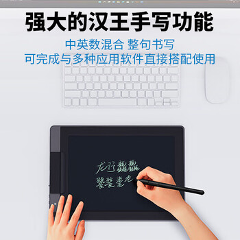 汉王（Hanvon） 荟写尊享版可视手写板 远程教育网课电子白板演示 电脑手写板 教学复杂公式电子绘画板绘图板