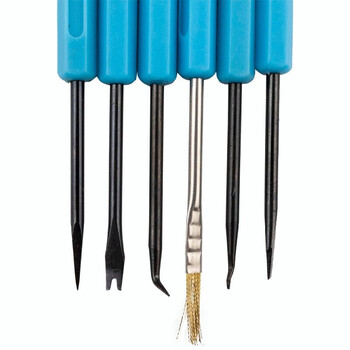 海斯迪克  HKSY-15 维修助焊工具 PCB拆焊组合 电路板焊接套件 焊接辅助工具6件套
