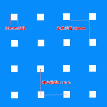 和崟 HZ-DJ75 单斜挂钩方孔挂板挂钩 物料架挂钩工具配件展示架挂钩置物架挂钩