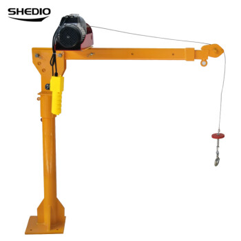 晟雕 车载吊机 汽车吊机 车用吊运机电动绞盘 微型葫芦车用吊机  220V300公斤一套