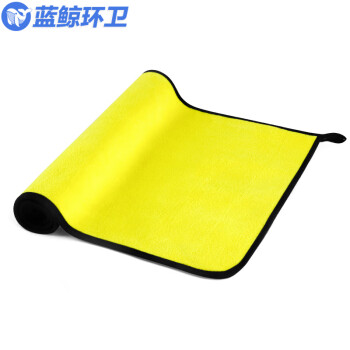 蓝鲸环卫 10条尺寸30*40cm500g/㎡颜色随机 高密抹布毛巾珊瑚绒加厚擦车巾吸水LJHW-9055