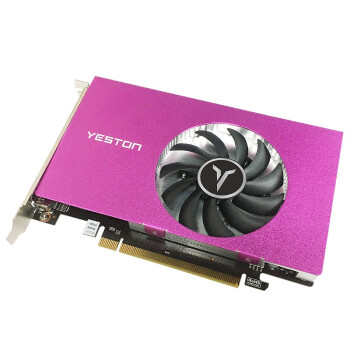 盈通 （yeston）RX550 4G 4HDMI 4屏显卡 GB 全高 支持HDMI直连 支持转接VGA及DVI-D输出 专业多屏显卡