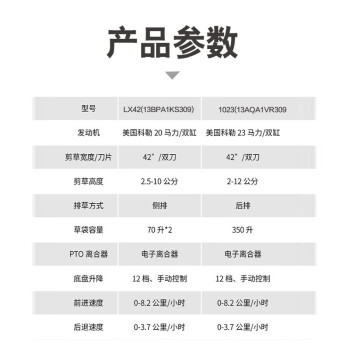 凯姿坐骑式割草机草坪车大面积草坪修剪机打草机骑乘式草坪机1023