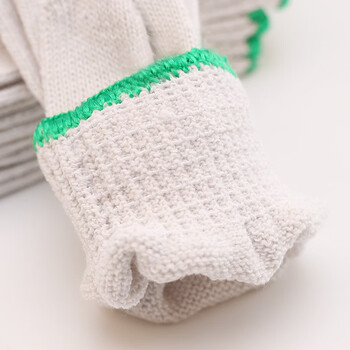 者也（ZYE）防滑棉线手套加厚劳保手套 灯罩棉GYZ450 1双