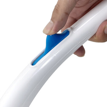 益美得 FH-2015  一次性马桶刷可溶替换刷头刷子 海豚款壁挂式 配1个挂钩+12片刷头