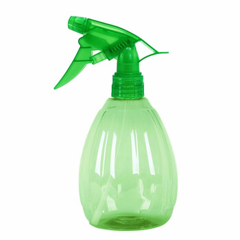 兰诗（LAUTEE）PA1202  长瓜型气压式小喷壶  酒精清洁喷雾壶 500ml 颜色随机-5个装