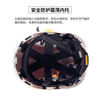 哥尔姆安全帽国标工地工程建筑施工防砸领导帽子安全头盔GM706红色 厂直定制