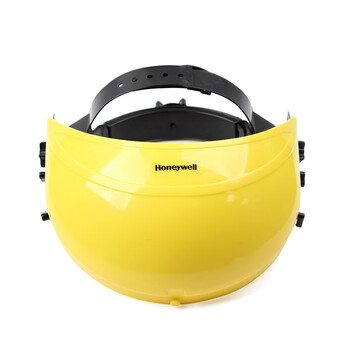 霍尼韦尔SE-173A透明防护屏*1个+ 霍尼韦尔BD-176B防冲击半头盔面屏支架*1个 *1套