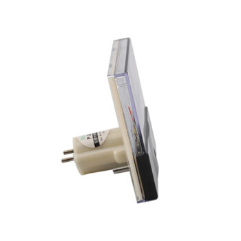 伊莱科(ELECALL)44C2指针式直流安培表机械表头15A~2KA/75mV黑白色±200A/75MV7