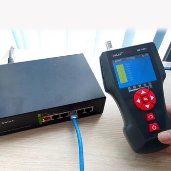 精明鼠（NOYAFA）  NF-8601W  寻线仪长度测线仪断点测试仪PING测试POE测试带8个远端  1年维保