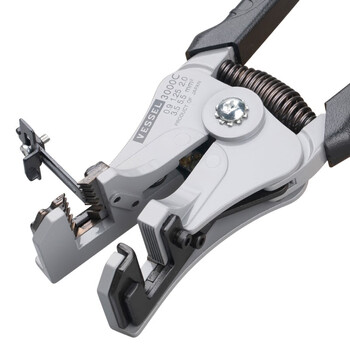 VESSEL威威日本进口多功能自动剥线钳3000C 电工剥线器剥皮钳自动剥线钳 0.9~5.5mm² 黑色