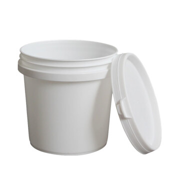 兰诗（LAUTEE）BS-636 加厚密封塑料桶 包装桶 耐摔塑料桶 打包桶涂料桶 2升白色桶