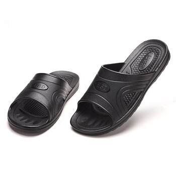 者也 防静电鞋SPU软底鞋PVC鞋电子工厂无尘车间作业工作鞋防滑耐磨男女 黑色 46 