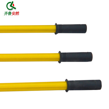 齐鲁安然【10KV双舌接地线】0.4KV高压接地线电站接地棒配电房 勾头式 1米棒 1*3+3米线