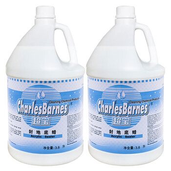 超宝（CHAOBAO）DFF004 封地底蜡 水乳型地板蜡 3.8L*1瓶