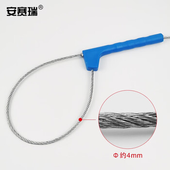 安赛瑞 套猪器（10个）适用小猪 猪用保定绳养猪设备打针用 绑定器塑料猪套子  530472