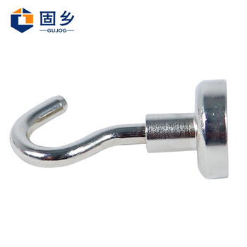 固乡【磁铁挂钩GG16 吸力10斤】 强磁挂钩 铷磁挂钩吊坠 磁力挂钩 打捞磁铁 强吸铁石