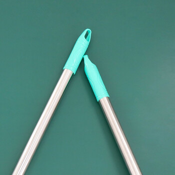 赫思迪格 JG-174 洗车拖把 牛奶丝长柄软毛洗车刷 车用除尘掸子 刷车工具 95cm