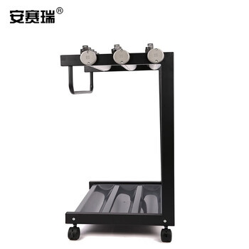 安赛瑞 带锁雨伞架（18头）需自己安装 餐厅饭馆办公区雨伞收纳架 酒店大堂雨伞放置架  14051