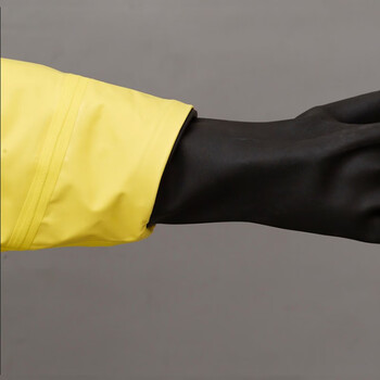 劳卫士 FHLWS-004重型全封闭防化服绝缘耐强酸碱防毒防尘防水 黄色 L